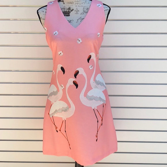 Gabby Skye Dresses & Skirts - GABBY SKYE Flamingo Sheath Dress